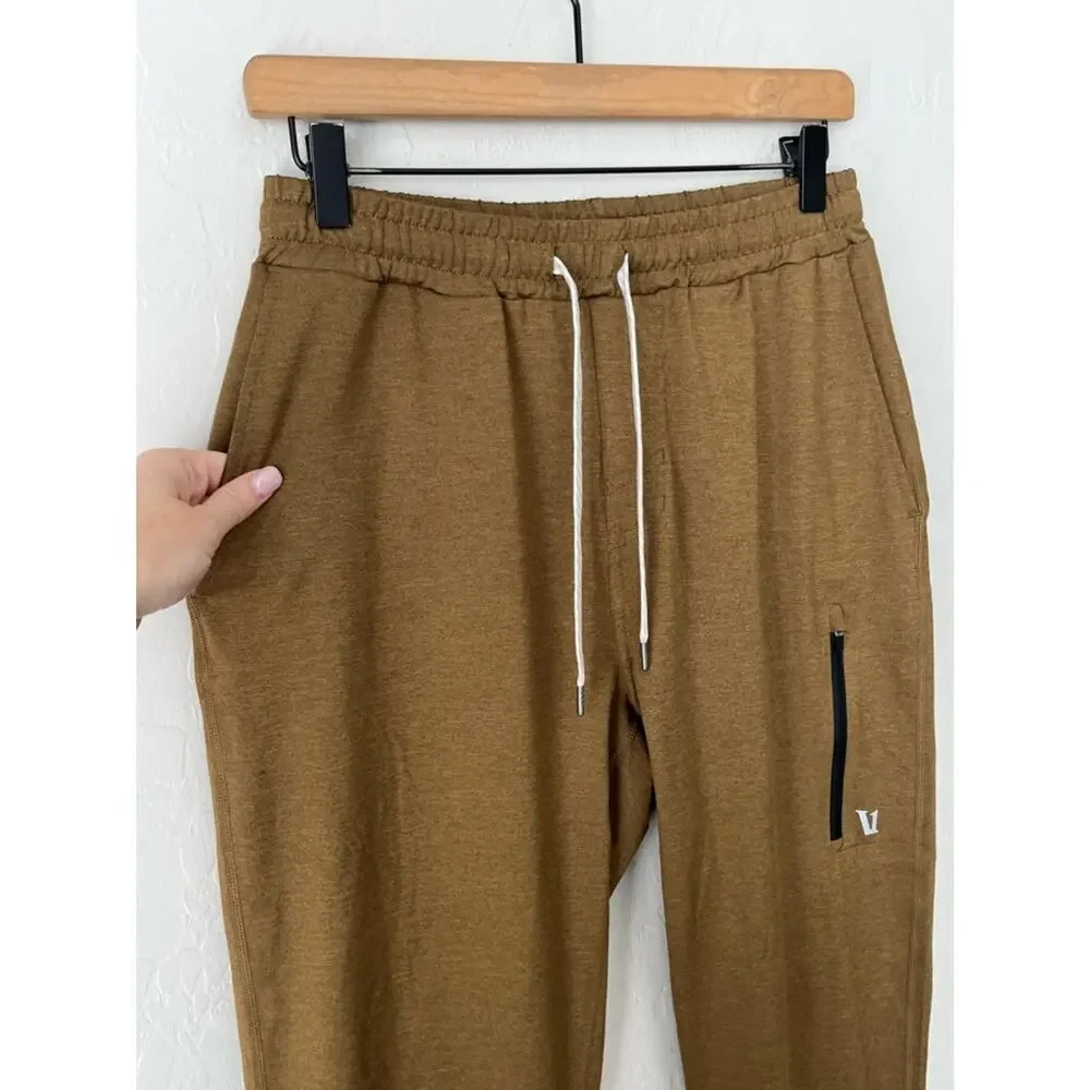 Vuori Sunday Performance Joggers Tobacco brown Heather small